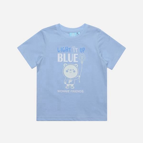 Camisetas Manga Corta Fila Niños Azules - Campaign S/S - España 531097LDV